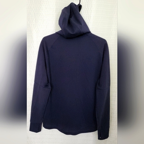 ADIDAS AEROREADY D2M Sport Motion Training Hoodie Ink (Navy) Size XL - Picture 6 of 9